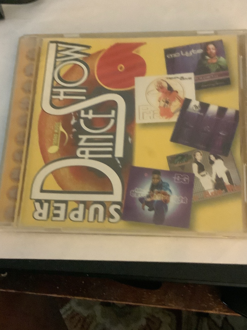 Super Danceflow CD Case - Bright Yellow Cover